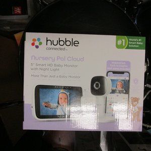 Hubble Connected Nursery Pal Cloud 5 Smart WiFi Baby Monitor Color